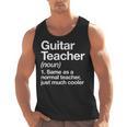 Guitar Teacher Definition Musician Music Men Women Girls Kids Men Tank Top, trending gift