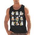 Halloween Ghost Music Teacher Playing Instruments Men Tank Top, trending gift