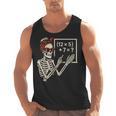 Halloween Math Teacher Skeleton Six Seven Meme Brainrot Men Tank Top, trending gift Halloween Math Teacher Skeleton Six Seven Meme Brainrot Men Tank Top, trending gift