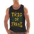 Halloween Math Teacher Trig Or Treat Student School College Men Tank Top, trending gift