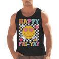 Happy Fri-Yay Groovy Teacher Friday Weekend Fri Yay Men Tank Top, Groovy Teacher Gifts, trending gift