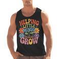 Helping Little Minds Grow Teacher First Day Back To School Men Tank Top, trending gift Helping Little Minds Grow Teacher First Day Back To School Men Tank Top, trending gift