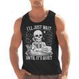 I'Ll Wait Until It's Quiet Tshirt Skeleton Teacher Halloween Men Tank Top, trending gift