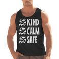 Be Kind Be Calm Be Safe Awareness For Teachers For Men Women Kids Men Tank Top, trending gift Be Kind Be Calm Be Safe Awareness For Teachers For Men Women Kids Men Tank Top, trending gift