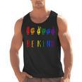 Be Kind Pride Sign Language Rainbow Teachers Interpreter ASL Men Tank Top, trending gift