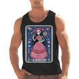 La Maestra Halloween Mexican Bingo Card Teacher Lottery Card Men Tank Top, trending gift