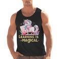 LEARNING IS MAGICAL TEACHER UNICORN BACK TO SCHOOL UNICORN Men Tank Top, trending gift LEARNING IS MAGICAL TEACHER UNICORN BACK TO SCHOOL UNICORN Men Tank Top, trending gift