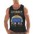 Literacy For All Visually Impaired Braille Teacher The Blind Men Tank Top, trending gift Literacy For All Visually Impaired Braille Teacher The Blind Men Tank Top, trending gift