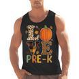 Love Pre-k Teacher Shirts Autumn Fall Pumpkin Fall Leopard Men Tank Top, trending gift