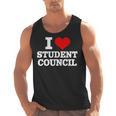 I Love Student Council Student Teacher Men Tank Top, trending gift
