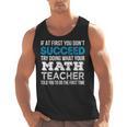 Math Teacher If At First You Don't Succeed Men Tank Top, trending gift Math Teacher If At First You Don't Succeed Men Tank Top, trending gift