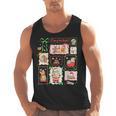 Merry And Bright Christmas Gingerbread Santa Book Teacher Men Tank Top, trending gift Merry And Bright Christmas Gingerbread Santa Book Teacher Men Tank Top, trending gift