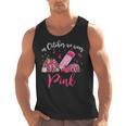 In October We Wear Pink Apple Teacher Daisy Breast Cancer Men Tank Top, trending gift