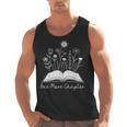 One-More Chapter Wildflower Reading Teacher Library Bookish Men Tank Top, trending gift One-More Chapter Wildflower Reading Teacher Library Bookish Men Tank Top, trending gift