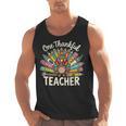 One Thankful Teacher Cute Thanksgiving Turkey School Men Tank Top, trending gift One Thankful Teacher Cute Thanksgiving Turkey School Men Tank Top, trending gift