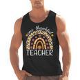 One Thankful Teacher Thanksgiving Rainbow Leopard Fall Men Tank Top, trending gift One Thankful Teacher Thanksgiving Rainbow Leopard Fall Men Tank Top, trending gift