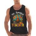 One Thankful Teacher Thanksgiving Turkey Cute Crayon Pencil Men Tank Top, trending gift One Thankful Teacher Thanksgiving Turkey Cute Crayon Pencil Men Tank Top, trending gift