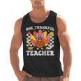 One Thankful Teacher Turkey Thanksgiving Teaching Men Tank Top, trending gift One Thankful Teacher Turkey Thanksgiving Teaching Men Tank Top, trending gift