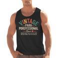 Paraprofessional Vintage Para Teacher 60s 70s 80s Men Tank Top, trending gift Paraprofessional Vintage Para Teacher 60s 70s 80s Men Tank Top, trending gift