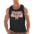 Physical Education Halloween Bow Checkered Teacher Ghost PE Men Tank Top, Pe Teacher Gifts, trending gift