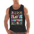 Play Is Learning Educational Teacher Women Men Tank Top, trending gift Play Is Learning Educational Teacher Women Men Tank Top, trending gift