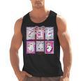 Preppy Spooky Teacher Halloween Ghost Coquette Bow Autumn Men Tank Top, trending gift