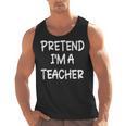 Pretend I'm a Teacher Lazy Last Minute Halloween Costume Men Tank Top, trending gift Pretend I'm a Teacher Lazy Last Minute Halloween Costume Men Tank Top, trending gift