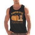 Pumpkin Spice And Teacher Life Halloween Teacher Men Tank Top, trending gift Pumpkin Spice And Teacher Life Halloween Teacher Men Tank Top, trending gift