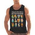 Reading Teacher How To Become a Better Reader Book Lover Fun Men Tank Top, trending gift Reading Teacher How To Become a Better Reader Book Lover Fun Men Tank Top, trending gift