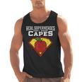Real Superheroes Don't Wear Capes Teacher Shirt Teaching Te Men Tank Top, trending gift