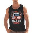 Red & Blue Teacher Crew Shirt 4th Of July Sunglasses Men Tank Top, trending gift