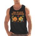 Retro Fall In Love With Learning Autumn Pumpkin Teacher Men Tank Top, trending gift Retro Fall In Love With Learning Autumn Pumpkin Teacher Men Tank Top, trending gift