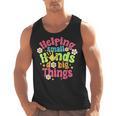 Retro Helping Small Hands Do Big Things Teacher Appreciation For Men Women Men Tank Top, trending gift Retro Helping Small Hands Do Big Things Teacher Appreciation For Men Women Men Tank Top, trending gift