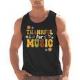 Retro Thankful For Music Floral Music Teacher Thanksgiving Men Women Men Tank Top, trending gift
