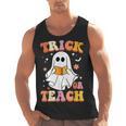 Retro Vintage Groovy Trick Or Teach Teacher Halloween For Men Women Kids Men Tank Top, Groovy Teacher Gifts, trending gift Retro Vintage Groovy Trick Or Teach Teacher Halloween For Men Women Kids Men Tank Top, Groovy Teacher Gifts, trending gift