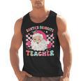 Santa Favorite Teacher Shirt Teacher Christmas Men Tank Top, trending gift