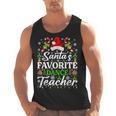 Santa's Favorite Dance Teacher Shirt Christmas Pajama Men Tank Top, trending gift Santa's Favorite Dance Teacher Shirt Christmas Pajama Men Tank Top, trending gift