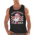 Santa's Favorite Teacher Groovy Christmas Teacher Boys Girls Men Tank Top, Groovy Teacher Gifts, trending gift Santa's Favorite Teacher Groovy Christmas Teacher Boys Girls Men Tank Top, Groovy Teacher Gifts, trending gift