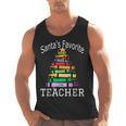 Santa's Favorite Teacher Idea For Christmas Teachers Men Tank Top, trending gift
