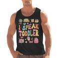I Speak Toddler Teacher Pre-K Frist Day Back To School Men Tank Top, trending gift