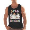 SPED Boo Crew Halloween Floral Ghost Special Ed SPED Teacher For Men Women Kids Men Tank Top, trending gift