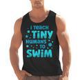 Swimming Teacher I Teach Tiny Humans To Swim Swim Instructor Men Tank Top, trending gift Swimming Teacher I Teach Tiny Humans To Swim Swim Instructor Men Tank Top, trending gift