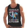 T Rex Dinosaur Unicorn Teachers Are Like Unicornasaurus Rex Men Tank Top, trending gift T Rex Dinosaur Unicorn Teachers Are Like Unicornasaurus Rex Men Tank Top, trending gift