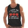 I Teach The Cutest Apples In The Orchard Cute Fall Teacher Men Tank Top, trending gift