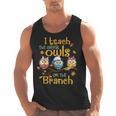 I Teach The Cutest Owls On The Branch Teacher Fall Autumn Men Tank Top, trending gift