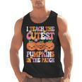 I Teach The Cutest Pumpkins Halloween Fall Teacher Women Men Tank Top, trending gift