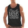 Teach Love Inspire Retro Teacher Kids Back To School Men Tank Top, trending gift Teach Love Inspire Retro Teacher Kids Back To School Men Tank Top, trending gift