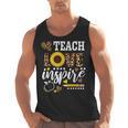 TEACH LOVE INSPIRE Teacher Sunflower Appreciation Men Tank Top, trending gift TEACH LOVE INSPIRE Teacher Sunflower Appreciation Men Tank Top, trending gift