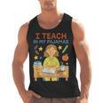 I Teach In My Pajamas Crayon Home School Teacher PJs Men Tank Top, trending gift