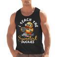 I Teach The Sweetest Duckies Teacher Rubber Duck Teaching Men Tank Top, trending gift I Teach The Sweetest Duckies Teacher Rubber Duck Teaching Men Tank Top, trending gift
